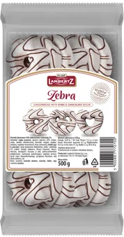 Pierniki lukrowane Zebra Lambertz 500g widok 1