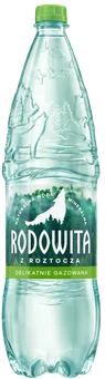 Woda delik. gaz. mineral. Rodowita 1,5l widok 1