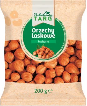 Orzechy laskowe Bakaliowy Targ 200g widok główny 