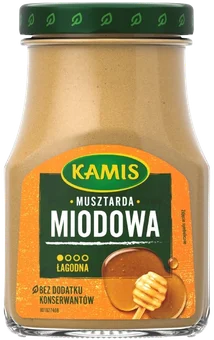 Musztarda miodowa Kamis 185g widok 1