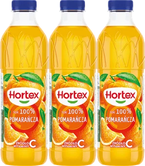 Sok Pomarańczowy Hortex 1l widok 1