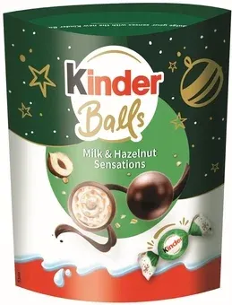 Zdjęcie produktu - Cukierki Kinder balls 90g