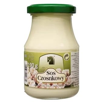 Sos czosnkowy Pegaz 190g widok 1