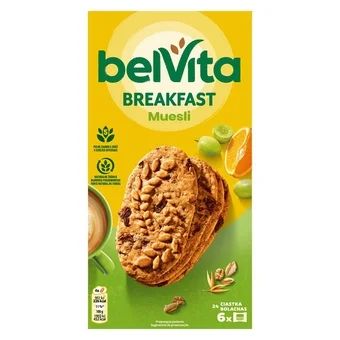Ciastka Belvita muesli 300g widok 1