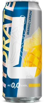 Zdjęcie produktu - Piwo Lech Hydrate mango cytryna 0,5l 0% puszka