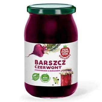 Barszcz czerwony Pan Pomidor 900g widok 1