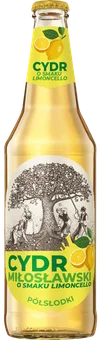 Cydr Pw Miłosławski limoncello. 0,5l 4,5% but. zw. widok 1