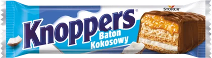 Baton Knoppers kokosowy 40g widok główny 