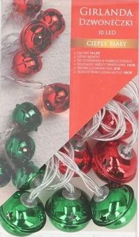 Zdjęcie produktu - Girlanda dzwoneczki 10LED BN25