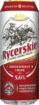 Piwo Rycerskie 0,5l 5,6% puszka widok główny 