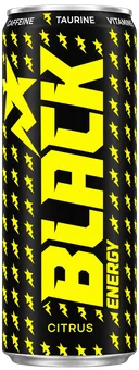 Zdjęcie produktu - Napój energet. citrus Black 250ml puszka