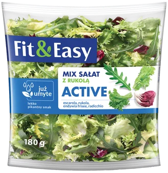 Mix sałat z rukolą Green Factory 180g widok 1