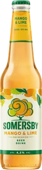 Napój piwny Somersby man lim 400ml 4,5% but. bzzw. widok główny 