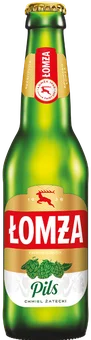 Piwo Łomża pils 330ml 6% but. bzzw. widok główny 