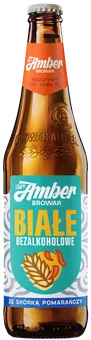 Piwo Amber białe 0,5l alk do 0,5% but. bzzw. widok 1