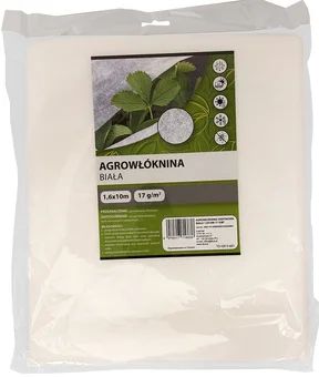Zdjęcie produktu - Agrowłóknina Okrywowa Biała 1,6x10m 17 g/m2 O26