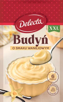 Budyń waniliowy Delecta 64g widok główny