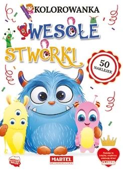 Kolorowanka z naklejkami widok główny 