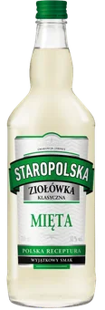Likier Staropolska ziołówka z miętą 0,7l 30% widok 1