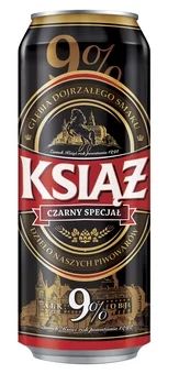 Piwo Książ czarny specjał 0,5l 9% puszka widok 1