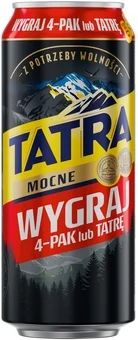 Piwo Tatra mocne 0,5l 7% puszka widok główny 
