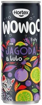 Zdjęcie produktu - Napój gaz. Wowoc jagoda lulo Hortex 330ml puszka