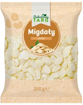 Migdały płatki Bakaliowy Targ 200g widok 1