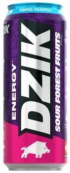 Zdjęcie produktu - Napój ener. sour forest fruits WK Dzik 0,5l puszka