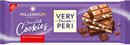 Czekolada mleczna chocola. cookies Millennium 270g widok główny 