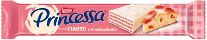 Wafel Princessa ciasto z truskawkami 40g widok 1