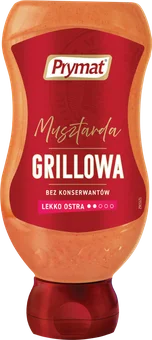 Musztarda grillowa Prymat 300g widok główny