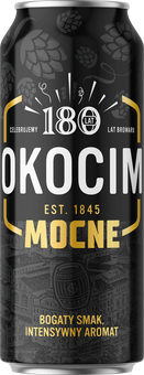 Piwo Okocim mocne 0,5l 6,5% puszka widok 1