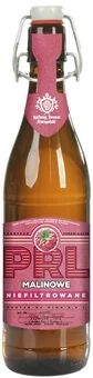 Zdjęcie produktu - Piwo PRL niefiltrowane malin. 0,6l 4,7% but. bzzw.