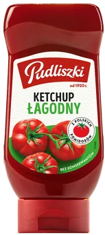 Ketchup łagodny Pudliszki 480g widok główny 