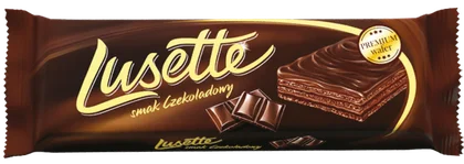 Wafelek Lusette czekoladowy 50g widok główny 