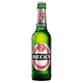 Piwo Beck's 330ml 5% but. bzzw. widok 1
