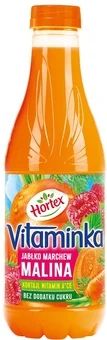 Sok marchew jabłko malina Vitaminka Hortex 1l widok 1