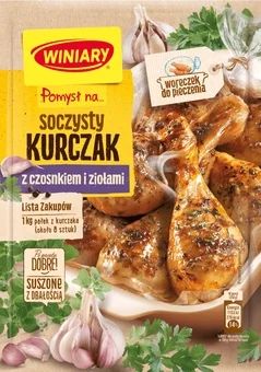 Pomysł na socz. kurczak czosnek zioła Winiary 30g widok 1