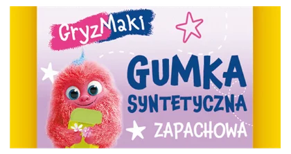 Gumka do mazania biała/zapachowa mix Gryzmaki SZ26 widok 1