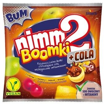 Cukierki Boomki Cola Nimm2 90g widok 1
