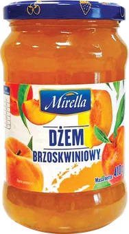 Dżem brzoskwiniowy Mirella Stovit 410g widok 1
