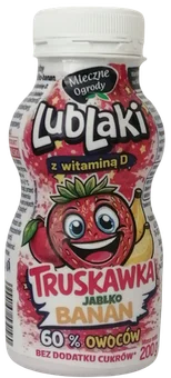 Jogurt pitny Lublaki Mleczne Ogrody 200g mix widok 1