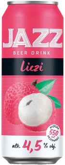 Napój piwny Jazz liczi 0,55l 4,5% puszka widok 1