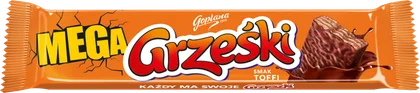 Wafel Grześki Mega toffi 48g widok 1