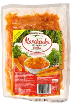Marchew gotowana kostka widok 1