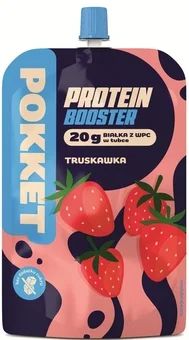 Zdjęcie produktu - Mus proteinowy truskawka Pokket Dawtona 180g