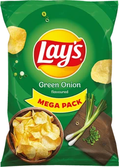 Chipsy zielona cebulka Lay's 200g widok główny