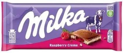 Czekolada raspberry creme Milka 100g widok 1