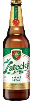 Piwo Zatecky lezak 0,5l 5% but. zw. widok główny
