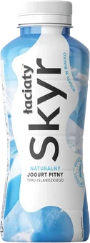 Zdjęcie produktu - Jogurt pitny skyr naturalny Łaciaty 360g